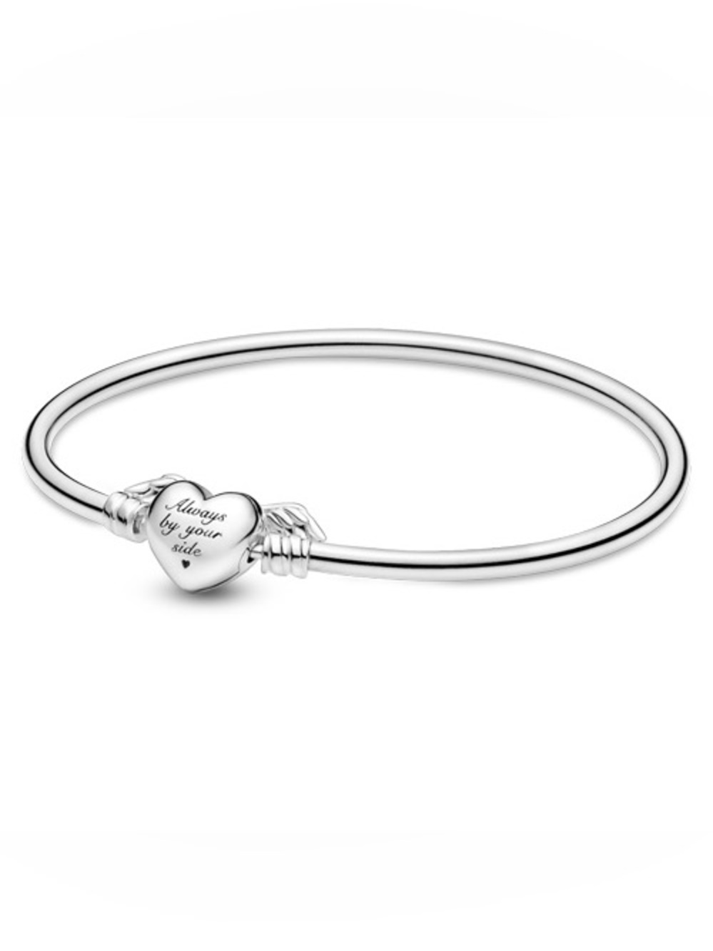 Pandora Winged Heart Bangle